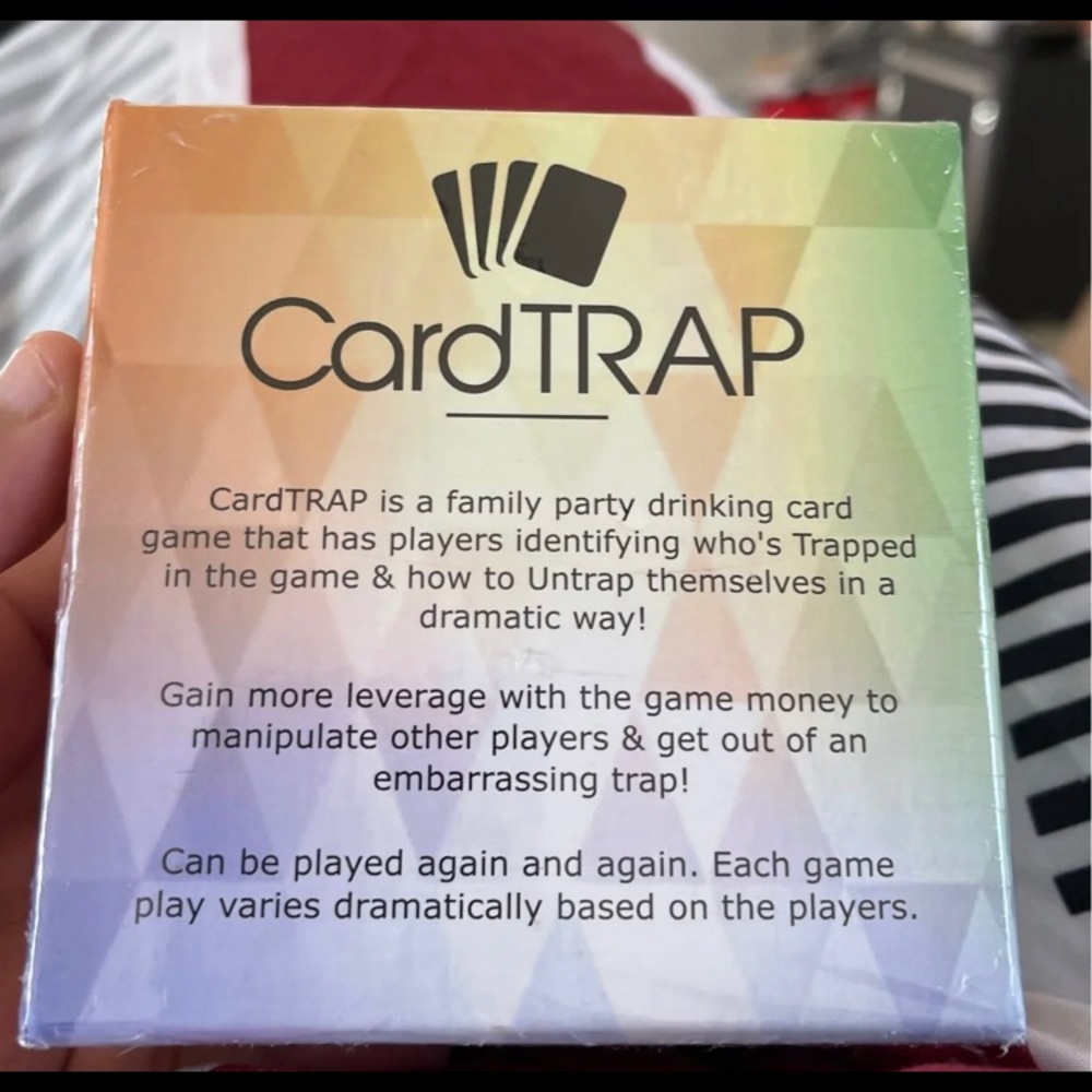 Card game u drink to.play at your own risk
